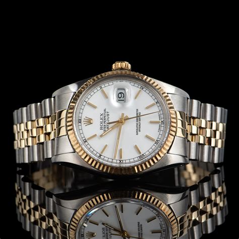 rolex datejust oyster perpetual ref 1630 with 17013 bracelet|rolex 16013 market price guide.